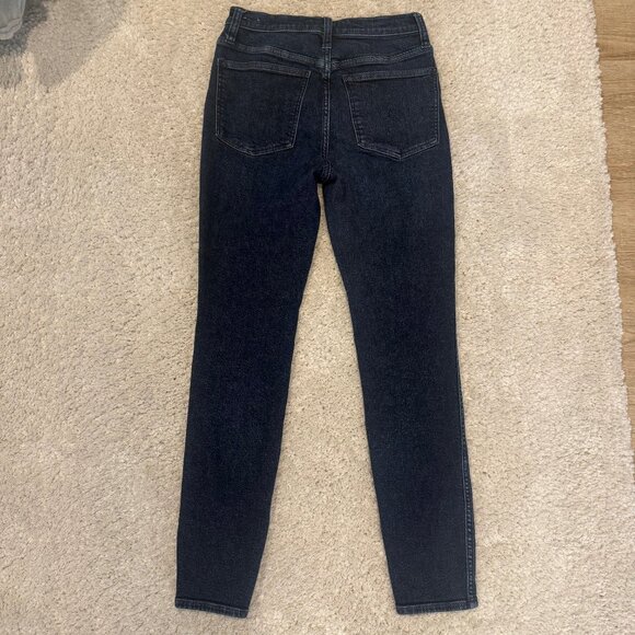 Madewell 10” High Rise Skinny Jeans Dark Wash Size 27 - Picture 5 of 9